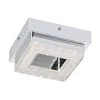 EGLO FRADELO LED Kristall Wand & Deckenleuchte, 1-flg., Chrom, Klar -Lichtwelt Verkauf eglo95655