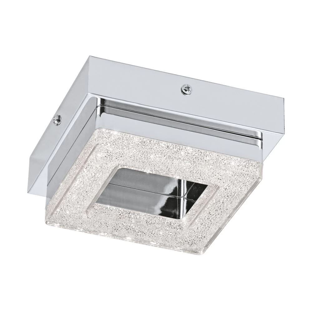 EGLO FRADELO LED Kristall Wand & Deckenleuchte, 1-flg., Chrom, Klar 3 EGLO FRADELO LED Kristall Wand & Deckenleuchte, 1-flg., Chrom, Klar