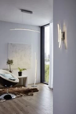 EGLO PERTINI LED Wandleuchte, 2-flg., Chrom, Transparent 5 EGLO PERTINI LED Wandleuchte, 2-flg., Chrom, Transparent -Lichtwelt Verkauf eglo96097 1