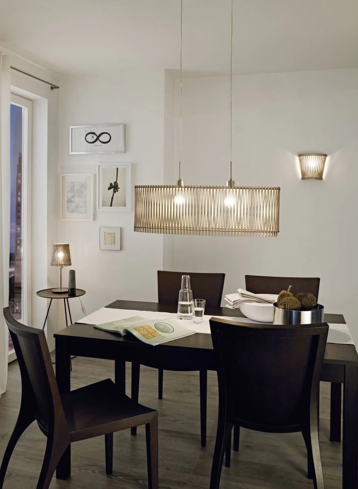 EGLO SENDERO Wandleuchte, 1-flg., E27, Weiss, Ahorn 4 EGLO SENDERO Wandleuchte, 1-flg., E27, Weiss, Ahorn – Bild 2