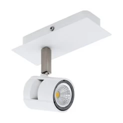 EGLO VERGIANO LED Wandstrahler Weiss, Nickel-matt GU10