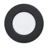 EGLO FUEVA 5 LED Einbauleuchte Schwarz Rund 86mm 360lm 4000K 1 EGLO FUEVA 5 LED Einbauleuchte Schwarz Rund 86mm 360lm 4000K -Lichtwelt Verkauf eglo99156