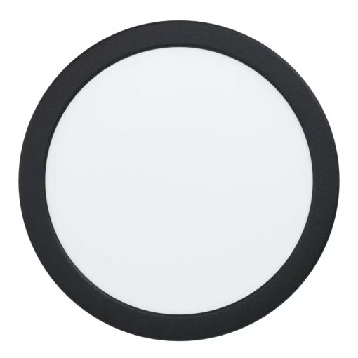 EGLO FUEVA 5 LED Einbauleuchte Schwarz Rund 216mm 2000lm 4000K -Lichtwelt Verkauf eglo99159