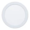 EGLO FUEVA 5 LED Einbauleuchte Weiss Rund 166mm 1200lm 3000K Dimmbar