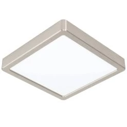 EGLO FUEVA 5 LED Aufbauleuchte Nickel-matt Eckig 210mm 1800lm 3000K