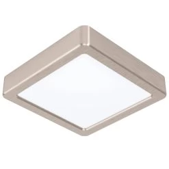 EGLO FUEVA 5 LED Aufbauleuchte Nickel-matt Eckig 160mm 1350lm 4000K