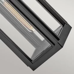 Elstead Sag Harbor Außenwandleuchte Schwarz E27 IP44 140x190x413mm Dimmbar 8 Elstead Sag Harbor Außenwandleuchte Schwarz E27 IP44 140x190x413mm Dimmbar -Lichtwelt Verkauf elstead leuchten hk sag harbor s bk detail 3