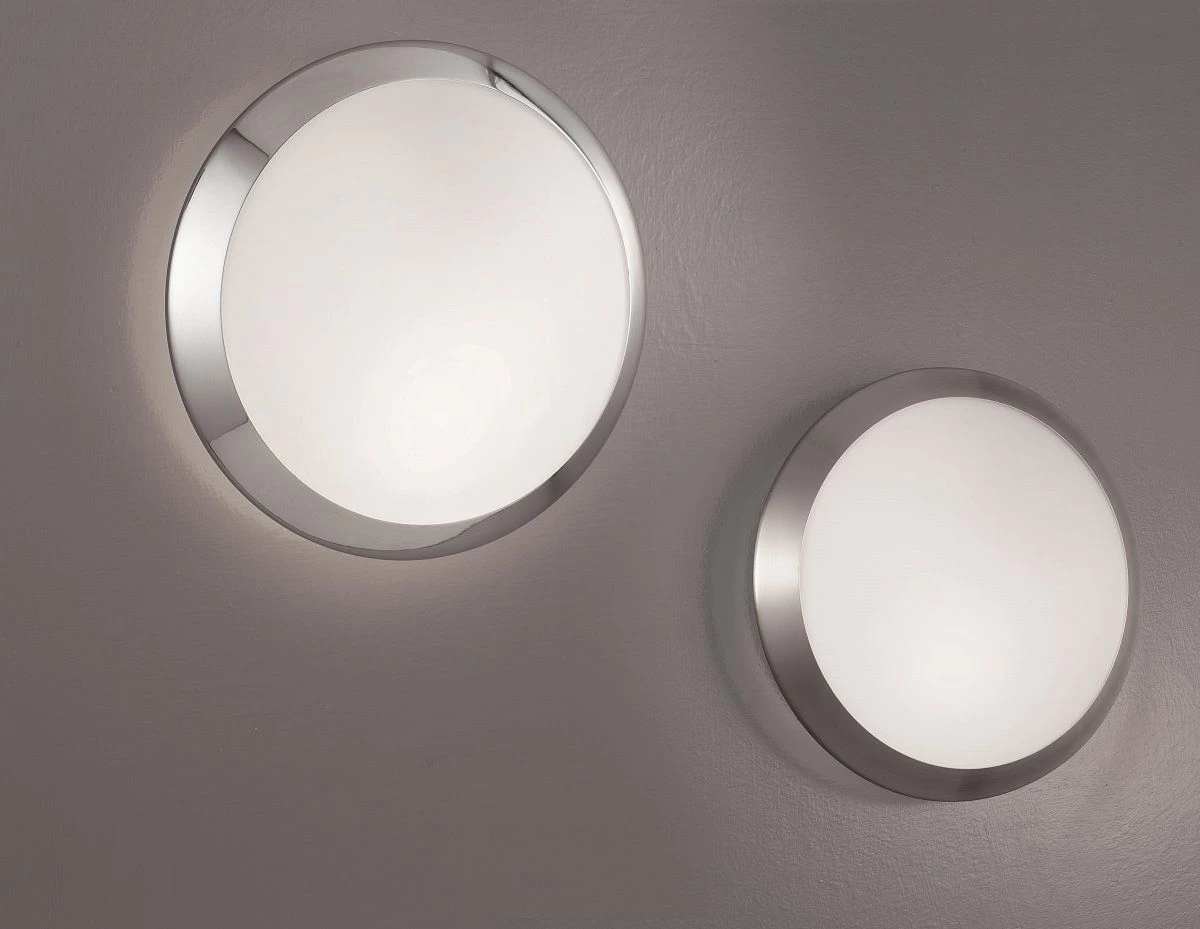 Fabas Luce Borea Deckenleuchte Verchromt, IP44, E27 4 Fabas Luce Borea Deckenleuchte Verchromt, IP44, E27 – Bild 2