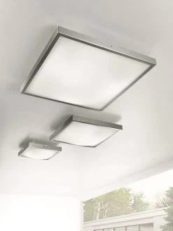 Fabas Luce Osaka Deckenleuchte Nickel Satiniert, E27 -Lichtwelt Verkauf fl2867 61 178 1