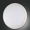 LED Deckenlampe Außen Weiß Fabas Luce Olly 300mm 2800lm IP54