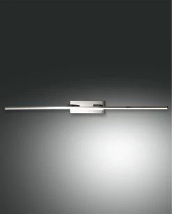 LED Spiegelleuchte Chrom Fabas Luce Nala 750mm 1350lm 3000K
