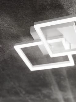 LED Deckenlampe Gold Edelmatt Fabas Luce Bard 3510lm 450mm Dimmbar -Lichtwelt Verkauf fl3394 22 225 2