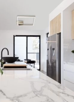 LED Deckenlampe Gold Edelmatt Fabas Luce Bard 3510lm 420mm Dimmbar -Lichtwelt Verkauf fl3394 61 225 6