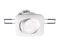 LED Einbaustrahler Weiß Fabas Luce Sigma 800lm 3000K Schwenkbar Eckig -Lichtwelt Verkauf fl3445 72 345 1
