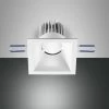 LED Einbaustrahler Weiß Fabas Luce Sigma 800lm 3000K Eckig -Lichtwelt Verkauf fl3445 72 347