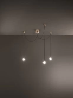 Spinnen Hängelampe Gold Fabas Luce Blog LED 1350lm 3-flg. Dimmbar -Lichtwelt Verkauf fl3472 47 225 1