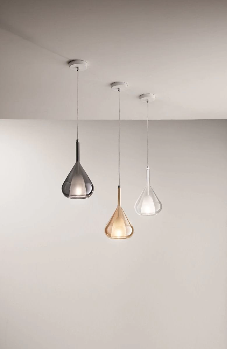 Hängelampe Amber Fabas Luce Lila E27 Dimmbar 4 Hängelampe Amber Fabas Luce Lila E27 Dimmbar – Bild 2