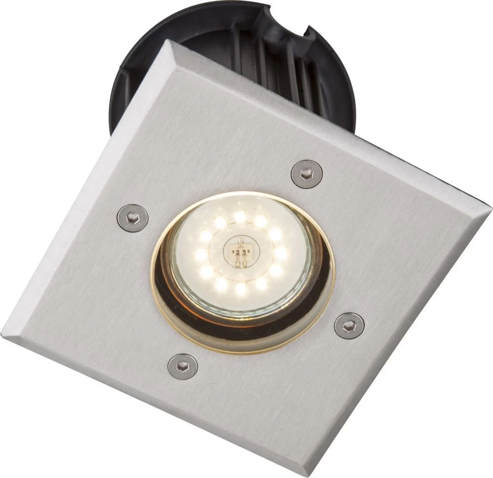Globo STYLE II Bodeneinbaustrahler Edelstahl, 1xGU10 4 Globo STYLE II Bodeneinbaustrahler Edelstahl, 1xGU10 – Bild 2