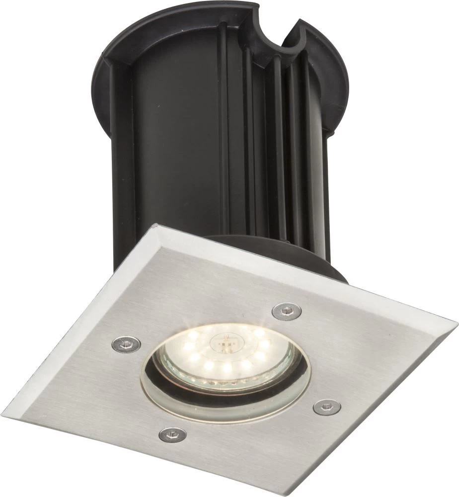 Globo STYLE II Bodeneinbaustrahler Edelstahl, 1xGU10 5 Globo STYLE II Bodeneinbaustrahler Edelstahl, 1xGU10 – Bild 3