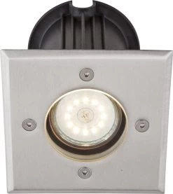 Globo STYLE II Bodeneinbaustrahler Edelstahl, 1xGU10 10 Globo STYLE II Bodeneinbaustrahler Edelstahl, 1xGU10 -Lichtwelt Verkauf globo31101 4