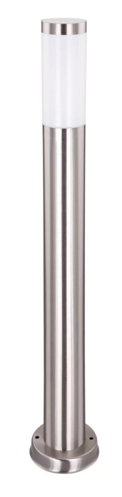 Globo Boston Sockelleuchte Edelstahl E27 Dimmbar 12,7x80cm -Lichtwelt Verkauf globo31588 1