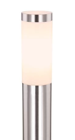 Globo Boston Sockelleuchte Edelstahl E27 Dimmbar 12,7x80cm -Lichtwelt Verkauf globo31588 4