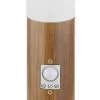 Globo BOSTON Außenleuchte Holzoptik Sensor, 1xE27 -Lichtwelt Verkauf globo3158sw b