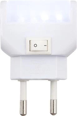 Globo CHASER LED Nachtlicht Od. Orientierungslicht Für Die Steckdose Kunststoff Weiß