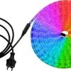 Globo LIGHT TUBE LED Lichtschlauch Bunt 9m IP44 Kunststoff Klar, 216xLED -Lichtwelt Verkauf globo38976