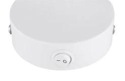 Globo Bana Wandstrahler Weiß, Natur Holzfarbend E27 Mit Schalter X12x19,5cm -Lichtwelt Verkauf globo54015 1 4