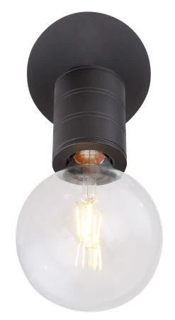 Globo Hermine Wandstrahler Schwarz E27 Mit Schalter X12x14,5cm 13 Globo Hermine Wandstrahler Schwarz E27 Mit Schalter X12x14,5cm -Lichtwelt Verkauf globo54030 1 3