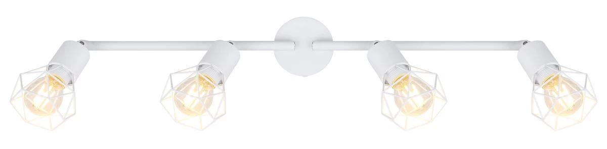 Globo Xara I Deckenstrahler Weiß 4x E14 Dimmbar 60x8x19,5cm 7 Globo Xara I Deckenstrahler Weiß 4x E14 Dimmbar 60x8x19,5cm – Bild 5