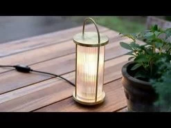 Nordlux LINTON Outdoor Tischlampe Verzinkter Stahl E27 IP54 Mit Kabelschalter 13x13x32,5cm -Lichtwelt Verkauf hqdefault 4 26