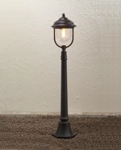 KONSTSMIDE Parma Schwarze Wegeleuchte