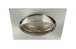 Bioledex® INO Einbaurahmen Edelstahl Gebürstet Eckig Schwenkbar 81mm