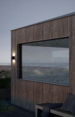 LED Wandaußenleuchte Up Down Seaside Schwarz Nordlux Canto 2 2x A 6W 500lm 3000K -Lichtwelt Verkauf m canto seaside 49701203 9