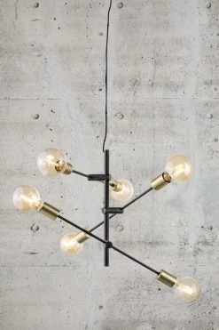 Design Hängeleuchte Schwarz Matt Nordlux Josefine 6x E27 -Lichtwelt Verkauf m josefine 48933003 1