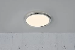 LED Deckenlampe Chrom Nordlux Oja 29 IP54 1600lm 3000/4000K Stepdimmer -Lichtwelt Verkauf m oja 2015026133 3