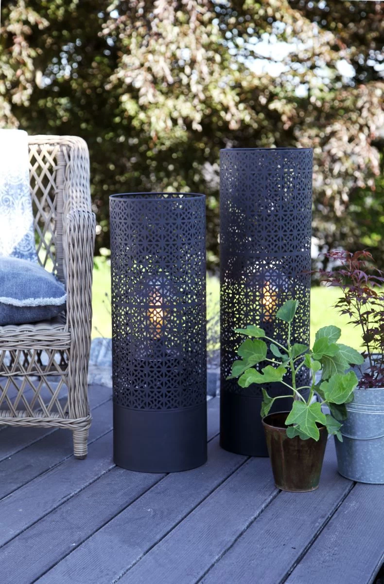 By Rydens Maison Terrassen Stehleuchte Sandschwarz IP44 1x E27 24x24x67cm 3 By Rydens Maison Terrassen Stehleuchte Sandschwarz IP44 1x E27 24x24x67cm