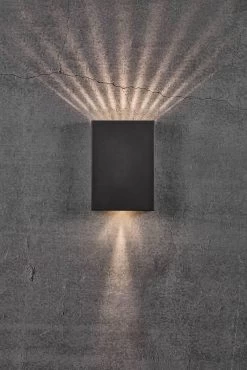 Nordlux Fold 15 Außenwandleuchte LED 2x150lm Schwarz Inkl. Schablonen 12 Nordlux Fold 15 Außenwandleuchte LED 2x150lm Schwarz Inkl. Schablonen -Lichtwelt Verkauf n2019051003 4