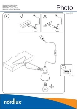 Nordlux Photo Klemmleuchte Alu 6 Nordlux Photo Klemmleuchte Alu -Lichtwelt Verkauf n59372029 ze