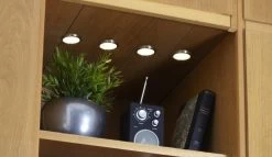 Nordlux Lismore 4-KIT Einbau/Aufbauleuchte Chrom -Lichtwelt Verkauf n76730001 4