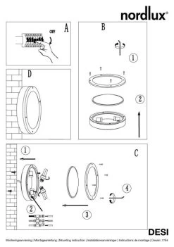 Nordlux Desi 28 Deckenleuchte Schwarz 7 Nordlux Desi 28 Deckenleuchte Schwarz -Lichtwelt Verkauf n77646003 ze