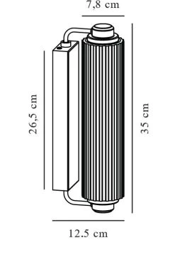 Nordlux Nimal Double Spiegelleuchte Messing 2xE14 IP44 35x12,5x7,8cm -Lichtwelt Verkauf nimalspiegelleuchte tz 1