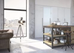 Dreibein Stehleuchte Im Retro Scheinwerfer Look Weiß Näve Holly E27 -Lichtwelt Verkauf nve2055323 5