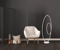 LED Stehleuchte Weiß Näve Odrive 2260lm Mit Drehdimmer 18 LED Stehleuchte Weiß Näve Odrive 2260lm Mit Drehdimmer -Lichtwelt Verkauf nve2089923 7