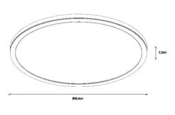 LED Deckenlampe Weiß Nordlux Oja 29 IP20 1600lm 2700K Stepdimmer -Lichtwelt Verkauf oja deckenlampe 294x23mm tz 2