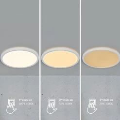 LED Deckenlampe Weiß Nordlux Oja 29 IP20 1600lm 2700K Stepdimmer -Lichtwelt Verkauf oja moodmaker white white