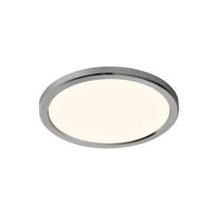 LED Deckenlampe Chrom Nordlux Oja 29 IP54 1600lm 3000/4000K Stepdimmer