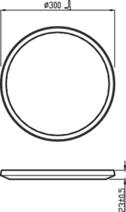 Philips CL550 Superslim LED Deckenleuchte Weiß 1500lm 2700K 30cm SceneSwitch Stepdimmer -Lichtwelt Verkauf philips 871869968097800 5